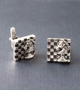 Knight's Move Cufflinks