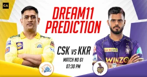 CSK vs KKR Match Predictions, IPL 2023